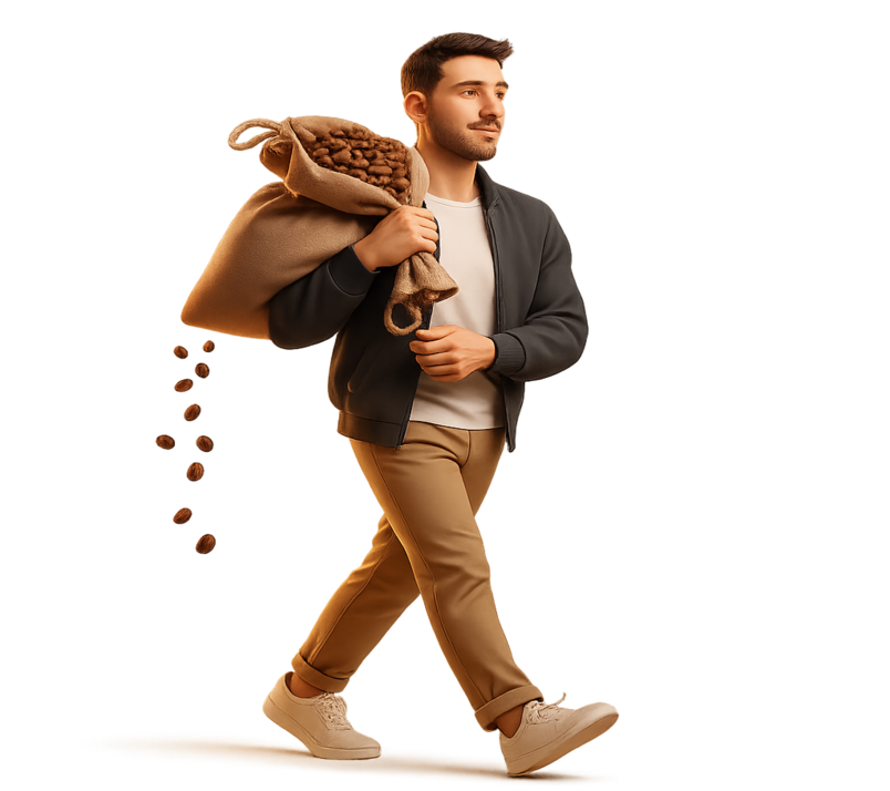 Ilustrasi cangkir kopi